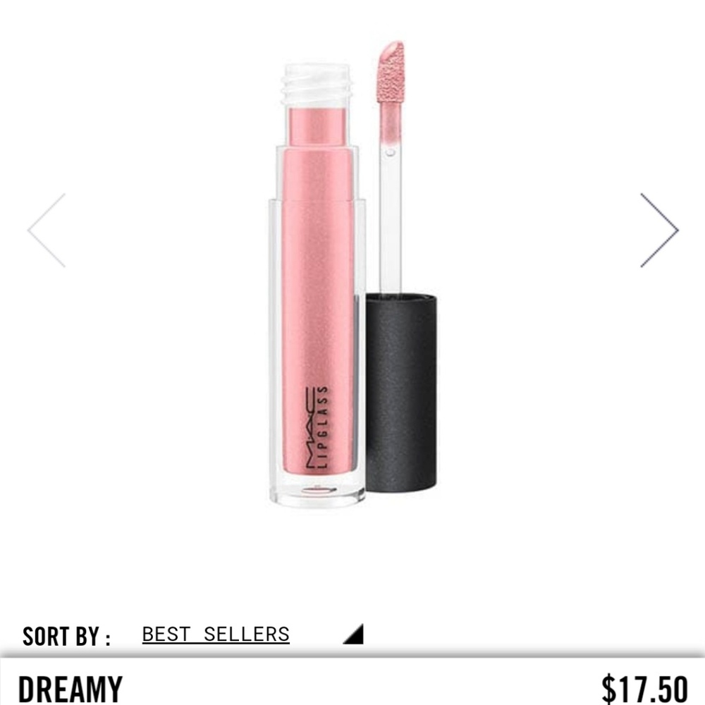 MAc lip gloss in Dreamy